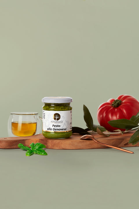 Pesto alla Genovese mit DOP-Basilikum