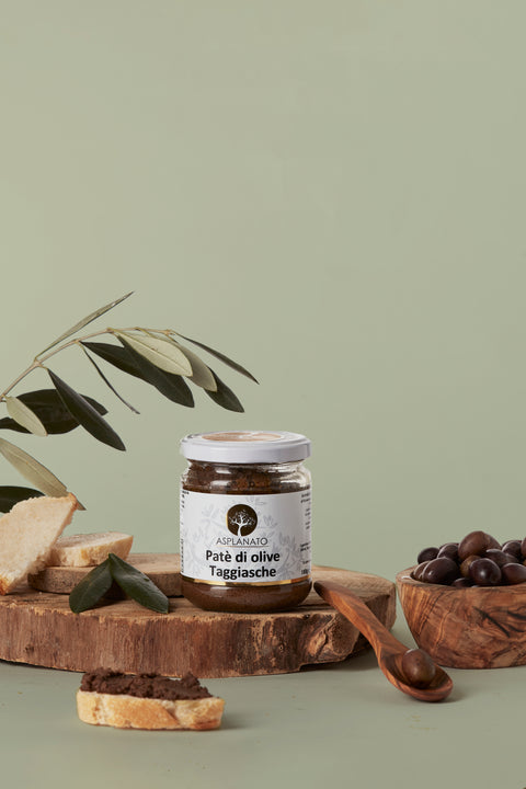 Paté aus Taggiasca-Oliven