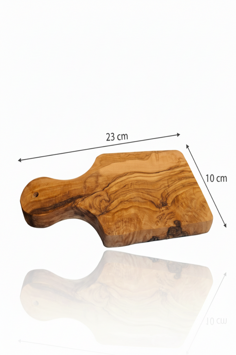 Tagliere piccolo di legno di ulivo